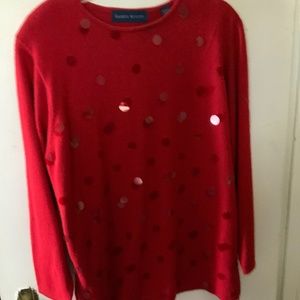 KAREN SCOTT “Not soooo Ugly” Christmas Sweater L